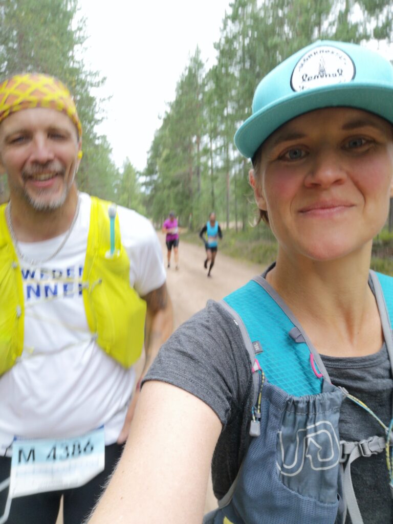 Lisa Kriga och Stefan Andersson i Vasalopps-spåret